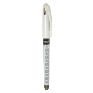 227644-EC Gel pen 0,7 PENTEL EnerGel Tradio Ethno Croatia Pag bijela