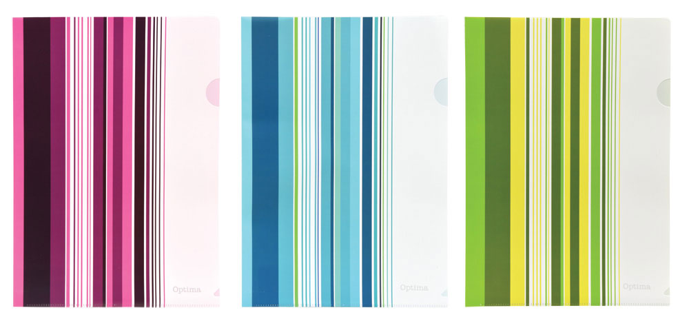 228306-EC Fascikl L OPTIMA sort boje Likey 120360 P12/600