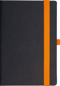 228683-EC Notes HAWAII A5 14x21 crno-narančasti 991.004.60 P1/20