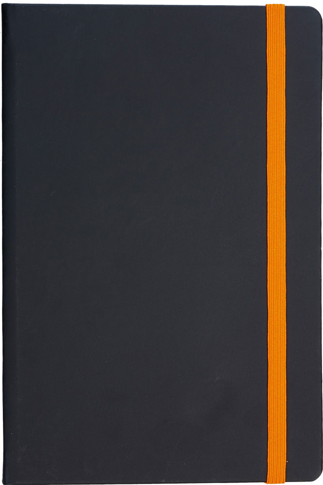 228690-EC Notes FLUX A5 14x21 crno-narančasti 991.008.60 P1/20