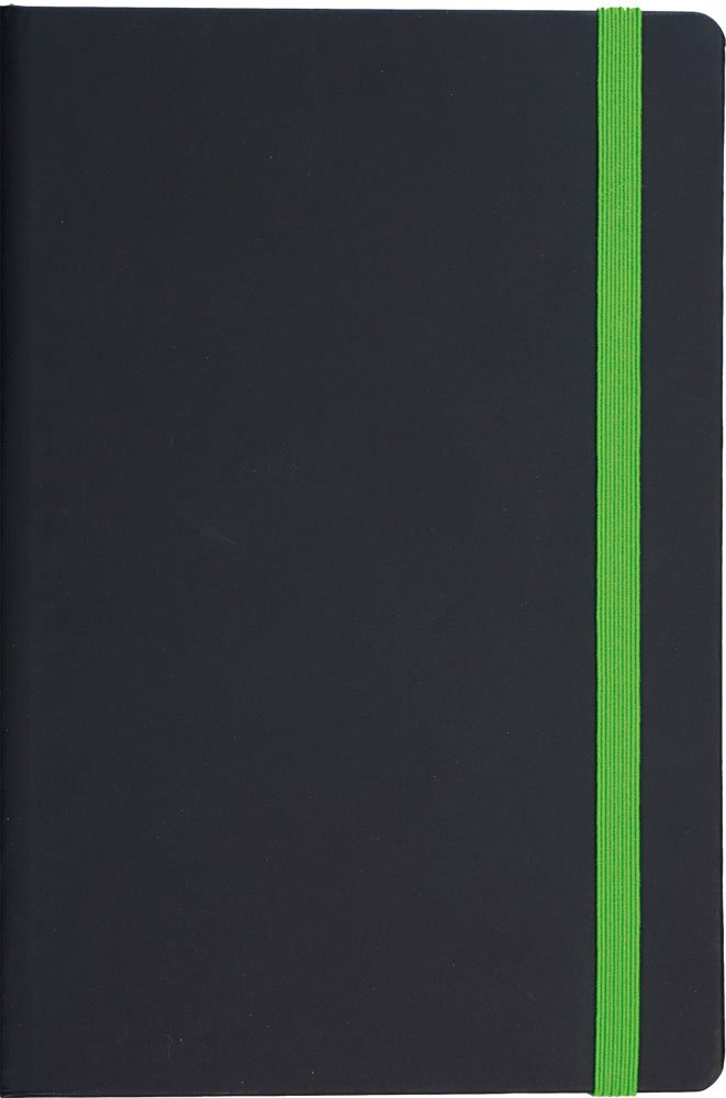 228692-EC Notes FLUX A5 14x21 crno-zeleni 991.008.50 P1/20