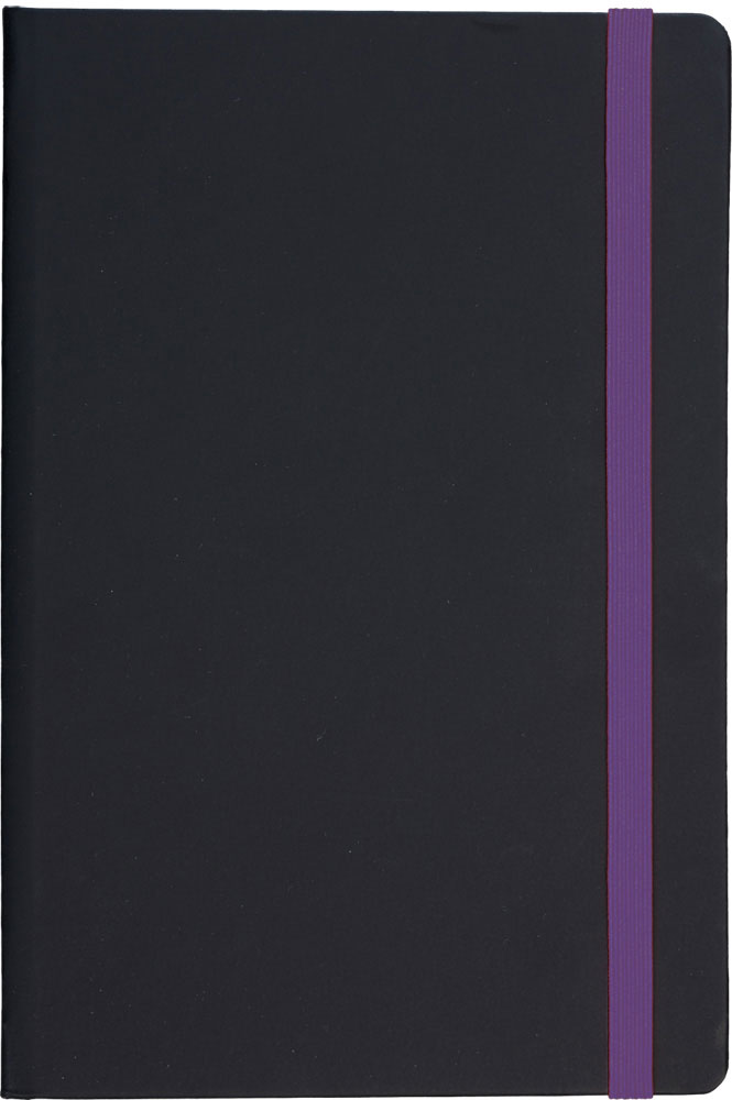 228693-EC Notes FLUX A5 14x21 crno-ljubičasti 991.008.24 P1/20