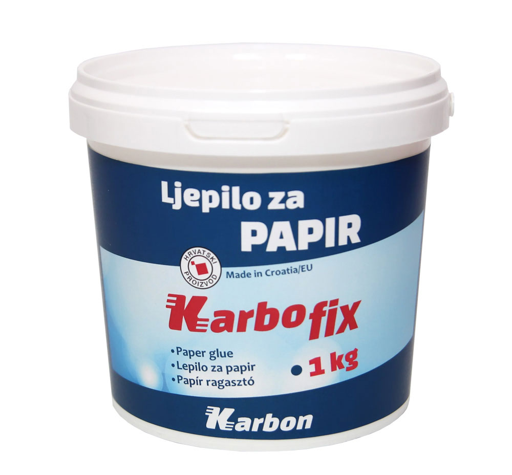 229603-EC Ljepilo bijelo 1 kg Karbofix 1/1 P12