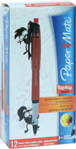 230063-EC Ol.kem. PAPER MATE REPLAY MAX crvena 0835210 NETTO