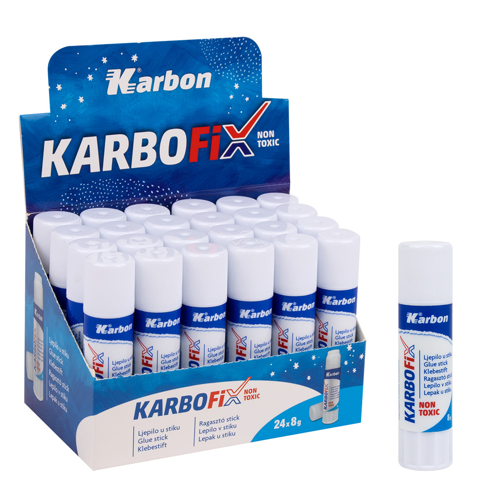 230160-EC Ljepilo u stiku  8g KARBON display P24/384