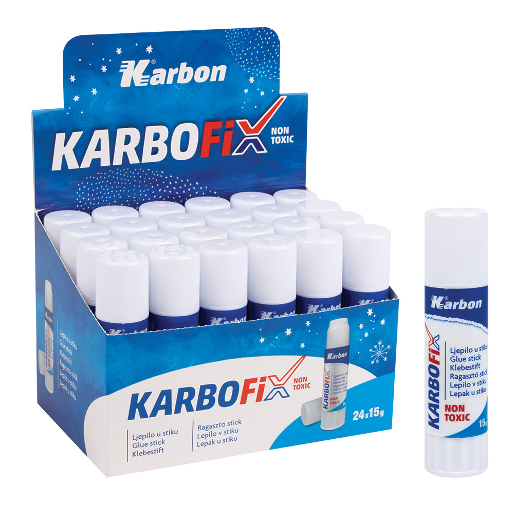 230162-EC Ljepilo u stiku 15g KARBON display P24/384