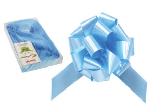 230324-EC Mašna potezna 31mm mat svjetlo plava 30 kom u pvc kutiji P30/300