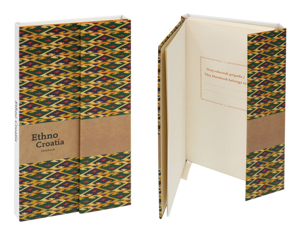 230479-EC Rokovnik s magnetom Ethno Croatia Lika P100 NETTO