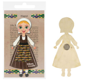 230500-EC Magnet drveni Ethno Croatia Lika P6/90