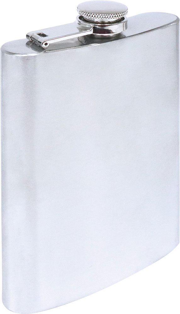 231237-EC Pljoska Brandy 237ml srebrna, nehrđajući čelik P1/100