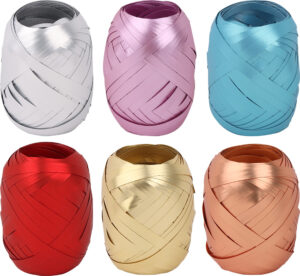 231251-EC Traka 5mmx10m (jaje), metalik mat, mix 6 boja od 30 kom u kutiji P30/660