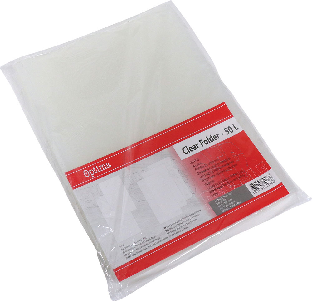 231468-EC Fascikl L 160my OPTIMA mat 50/1 20160/A P10