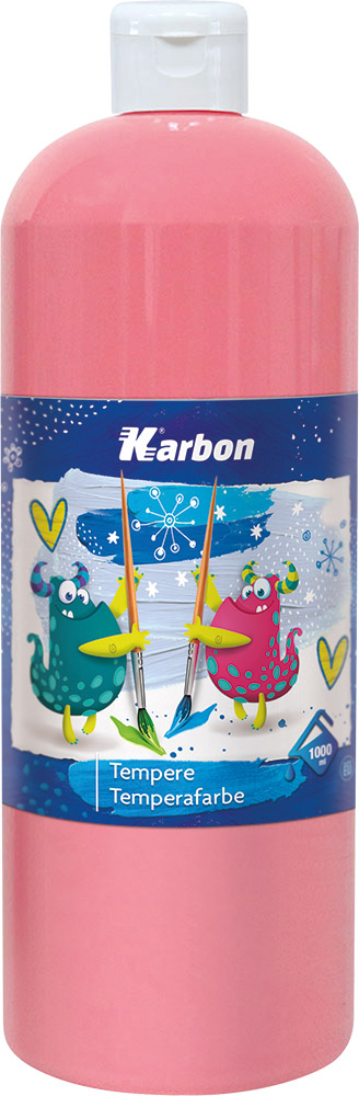231577-EC Tempera 1000ml boca KARBON ružičasta P12