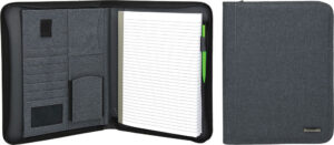 233326-EC Mapa poslovna Vaasa A4, siva, 80-listni papirni blok 34x26x4 cm P20