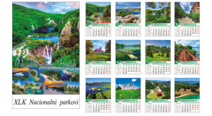233461-EC Kalendar NACIONALNI PARKOVI 13L 32x43+7 s vrećicom P20 XLK-TMR 2026
