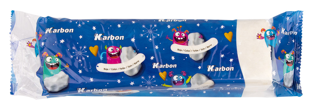 234079-EC Plastelin KARBOPLAST bijeli 500g P21-nova