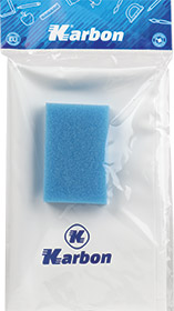 234776-EC Set podloga za klupu + spužvica KARBON - blister P42
