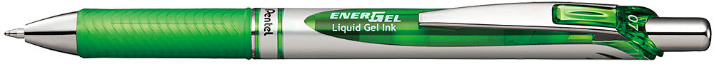 234873-EC Gel pen 0,7 PENTEL EnerGel BL-77-K sv.zeleni P12/576