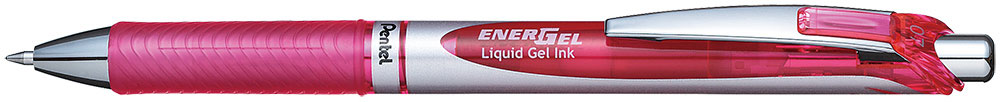 234874-EC Gel pen 0,7 PENTEL EnerGel BL-77-P roza P12/576