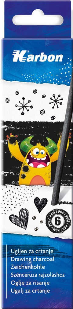 235253-EC Ugljen za crtanje KARBON 6/1 P132
