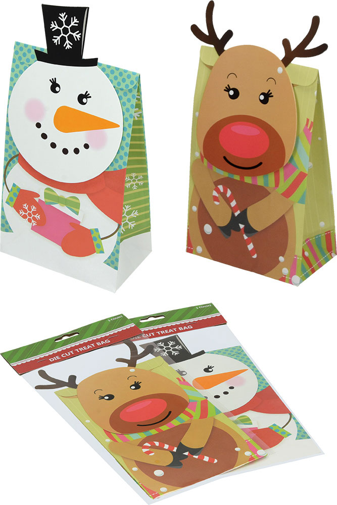 235660-EC Vrećica S božićna papirna bez ručki dječja 13x21,5x8cm 75055 P12/576 NETTO