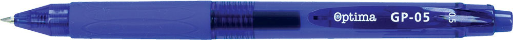 236117-EC Gel pen 0,5 OPTIMA GP-05  plava 120915 P12/144/864