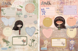 236348-EC Naljepnice za bilježnice ANEKKE 7 kom P24/240/480