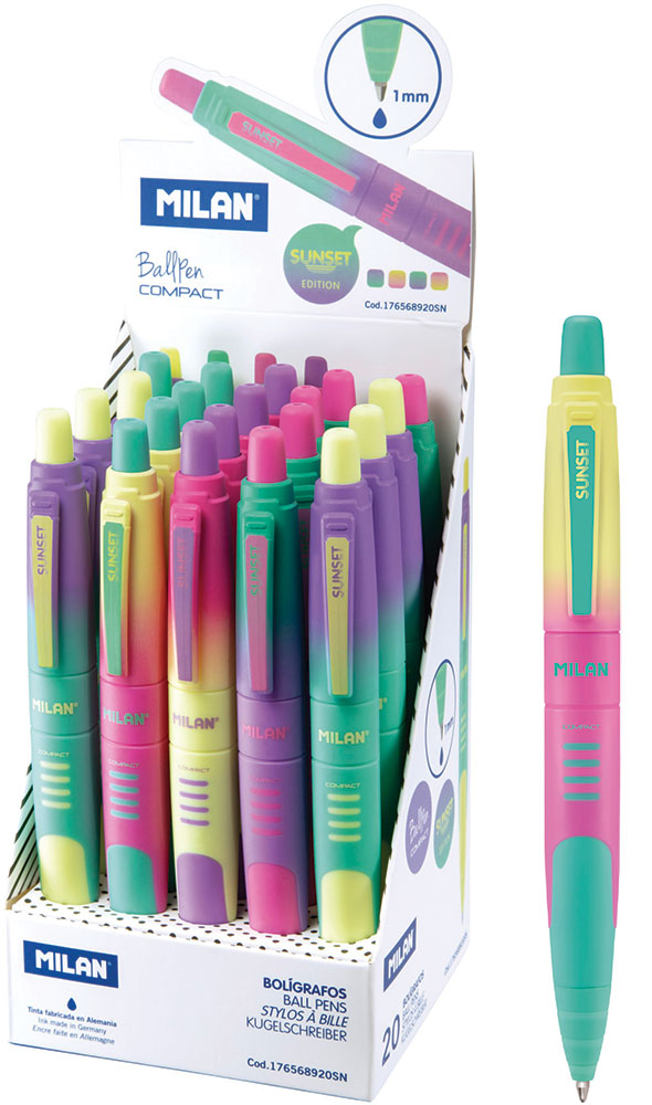 236984-EC Ol.kem. MILAN COMPACT Sunset plava displej P20/360