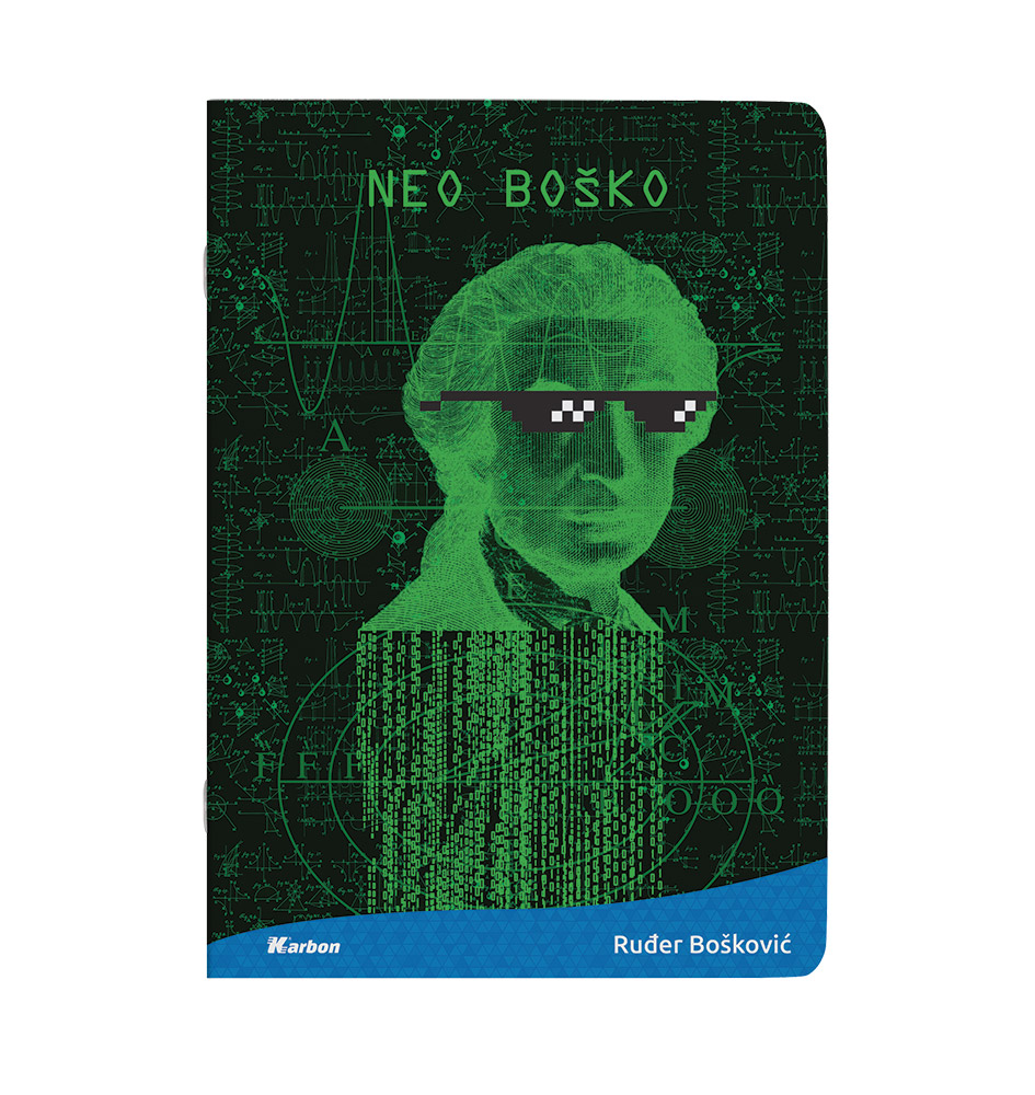 237070-EC Bilježnica A4/K KARBON s memom 42L, P10/60