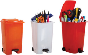 237206-EC Čaša za olovke ARK mini dustbin sort boja P24