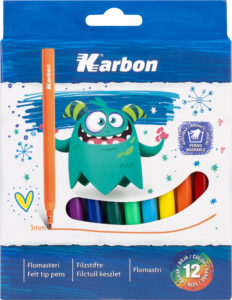 237937-EC Flomasteri 12/1 KARBON  P12/144 NOVO