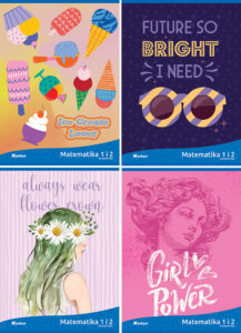 237953-EC Bilježnica Matematika 1 i 2 KARBON MIX CURE  P20/120