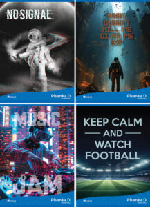 237966-EC Bilježnica Pisanka D KARBON MIX DEČKI  P10/60