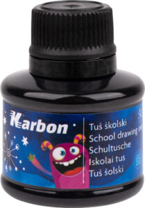 237982-EC Tuš školski 20ml. crni KARBON P10/280
