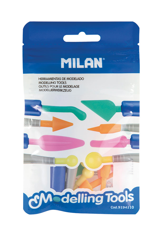 238011-EC Alat za modeliranje MILAN Modelling Play 10 komada P12/72