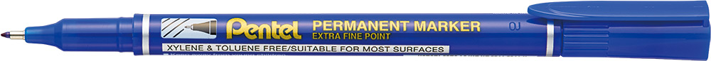 238083-EC Flomaster fineliner PENTEL 0,5 permanent NF450-C plavi P12/576