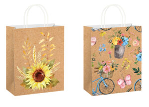 238638-EC Vrećica L natron 150g Flowers 26,5x33x13cm 77541 P12/120