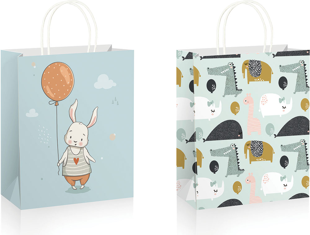 238642-EC Vrećica L natron 150g rođendan 26,5x33x13cm 77545 P12/120