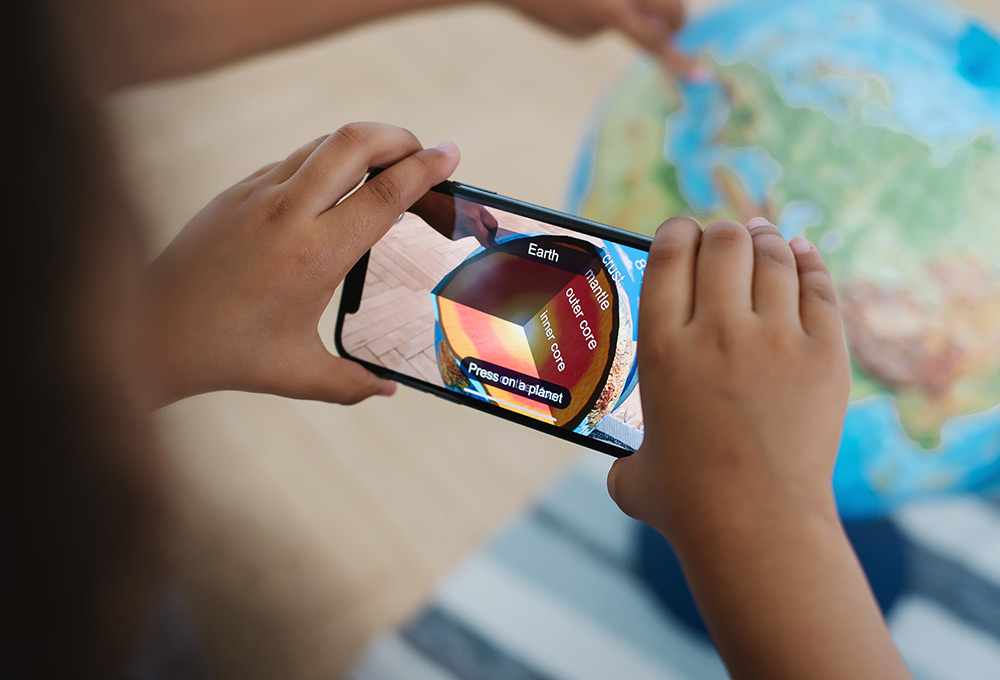 238753-EC Globus 21cm Alaysky's LED svijetlo, HRV kartog.-geopolitički, IQ App P8