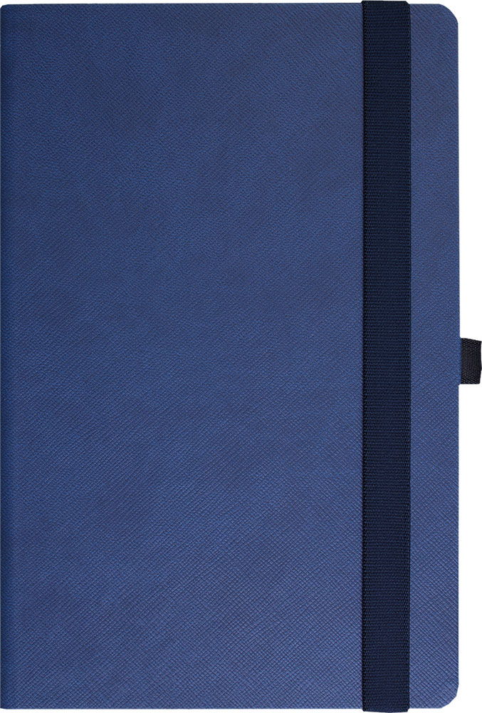 238763-EC Dnevnik BORMIO B5 2026 plavi 17x24cm P20