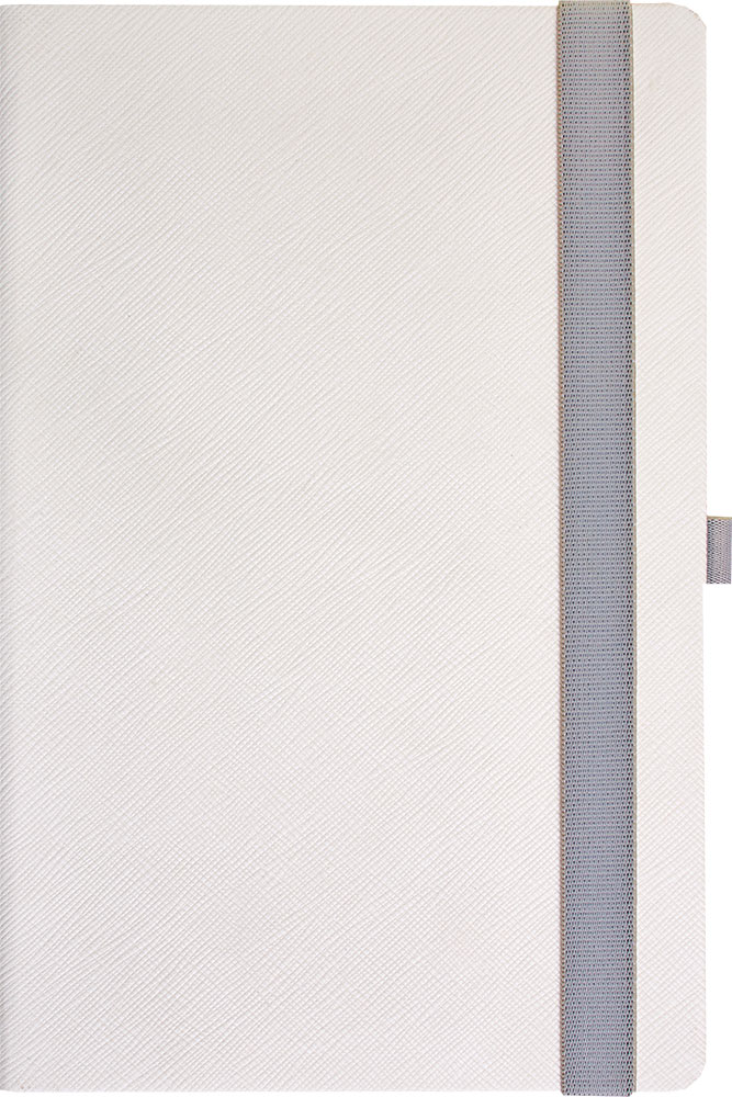 238764-EC Dnevnik BORMIO B5 2026 bijeli 17x24cm P20