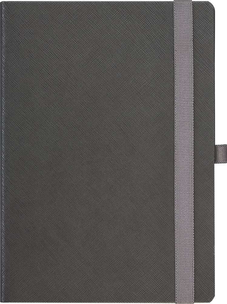 238765-EC Dnevnik BORMIO B5 2026 t.sivi 17x24cm P20