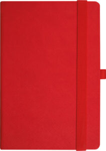 238766-EC Dnevnik BORMIO B5 2026 crveni 17x24cm P20