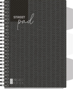 239002-EC Blok kolegij A5/D STREET PAD BLACK 100L sa pregradama 67131 P30