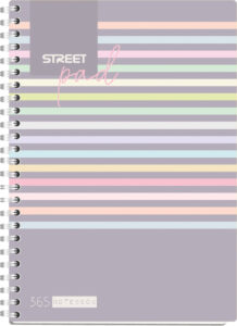 239014-EC Blok kolegij A4/K STREET PAD STRIPES 100L 67150 P15