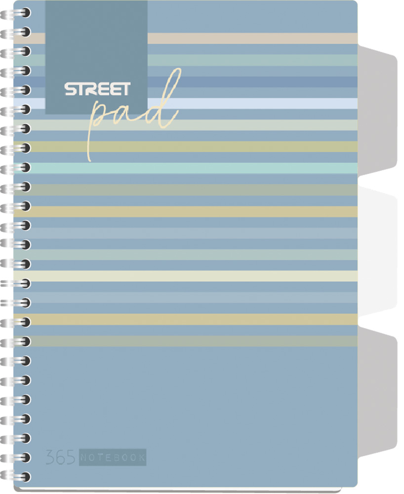 239018-EC Blok kolegij A4/K STREET PAD LINES 100L sa pregradama 67138 P15