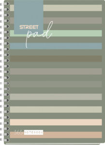 239023-EC Blok kolegij A5/D STREET PAD LINES 100L 67143 P30