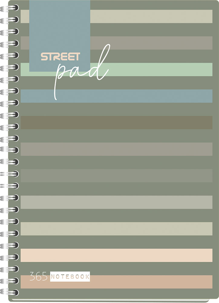 239024-EC Blok kolegij A5/K STREET PAD LINES 100L 67144 P30