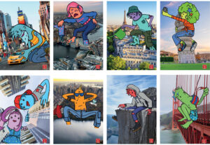 239601-EC Bilježnica A4/D Pigna Fancities P10/60 NETTO