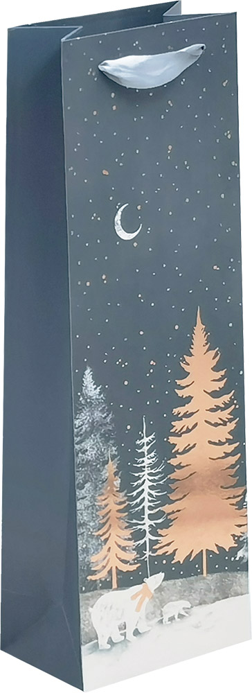 240016-EC Vrećica boca natron ekskluziv božićna mat 12x36x8 77578 P12/288